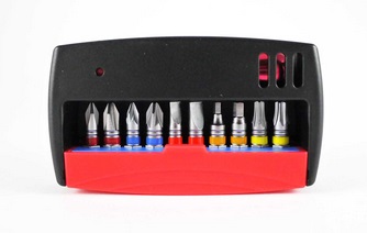 11Pcs Color Ring Bit Set