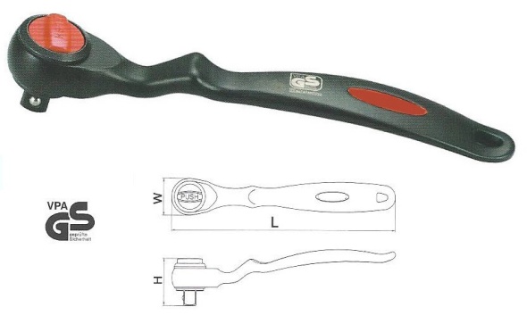 Curve Ratchet Handle