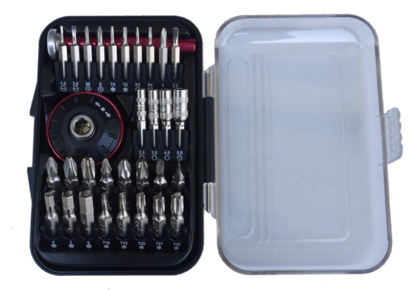 32pcs Aluminium Screwdriver Set